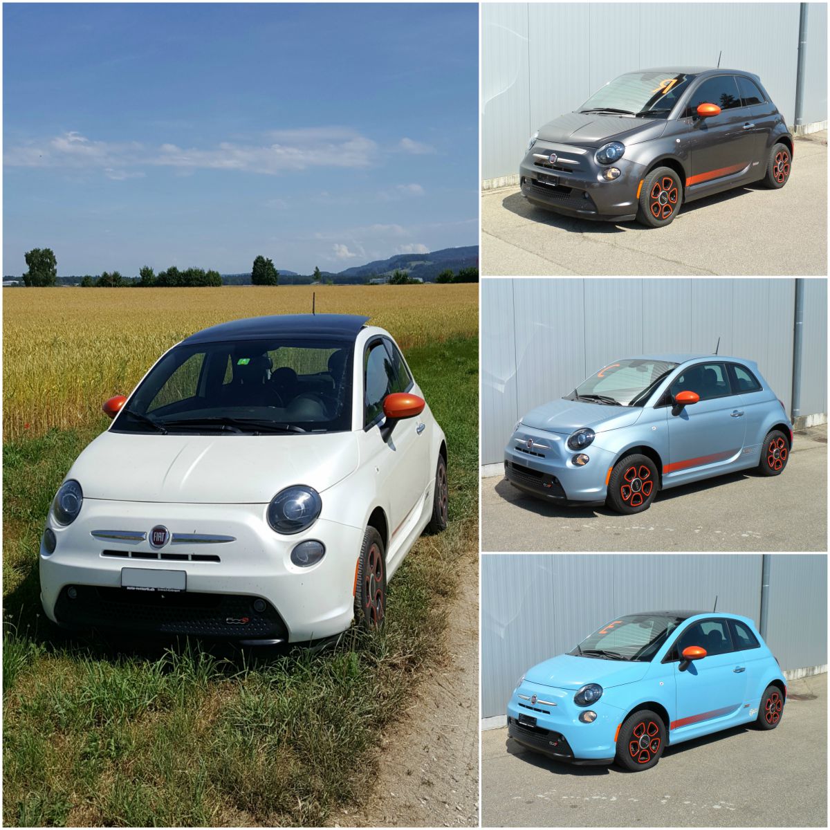 Fiat 500e im Abo mieten